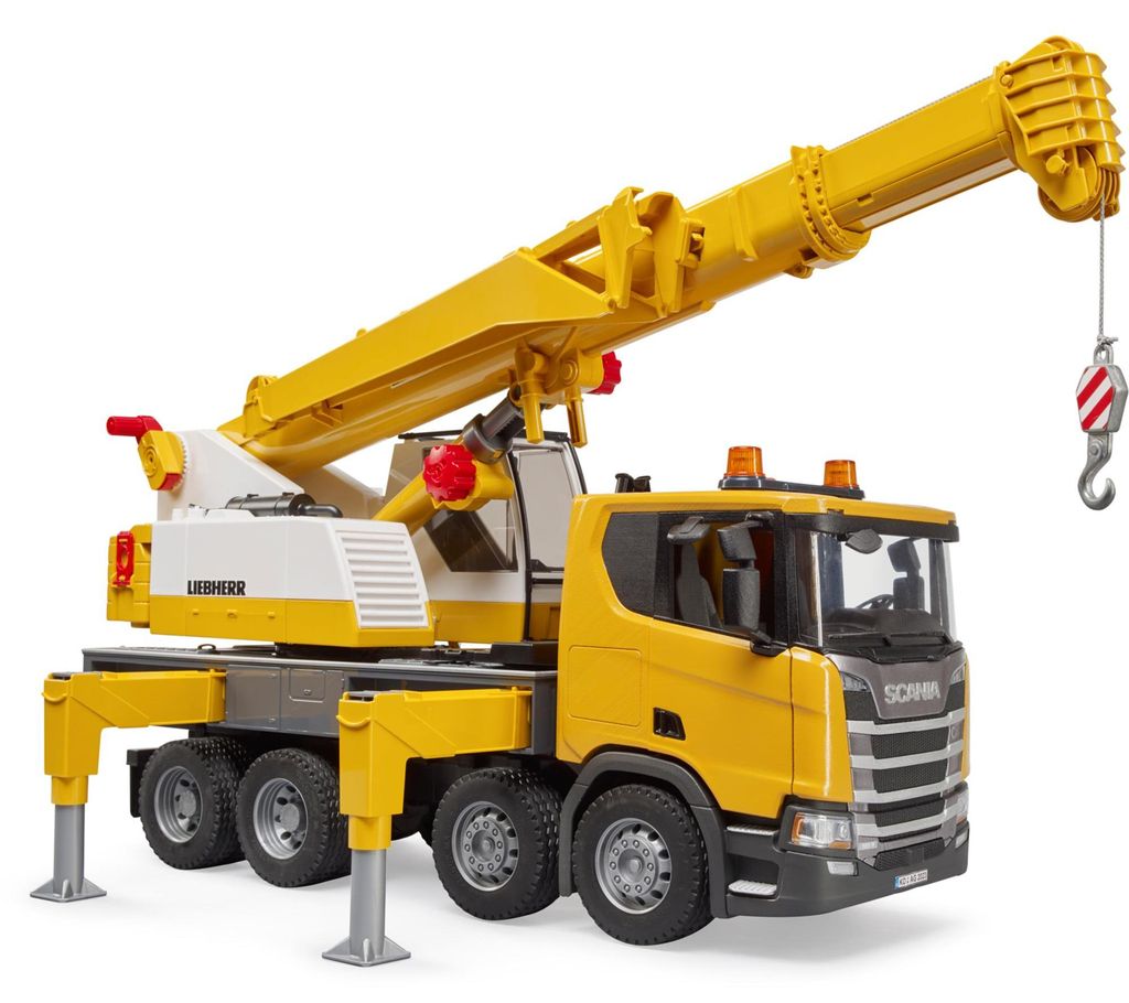 Br-Scania Autogru Liebherr+suono 03571 Immagine del prodotto 