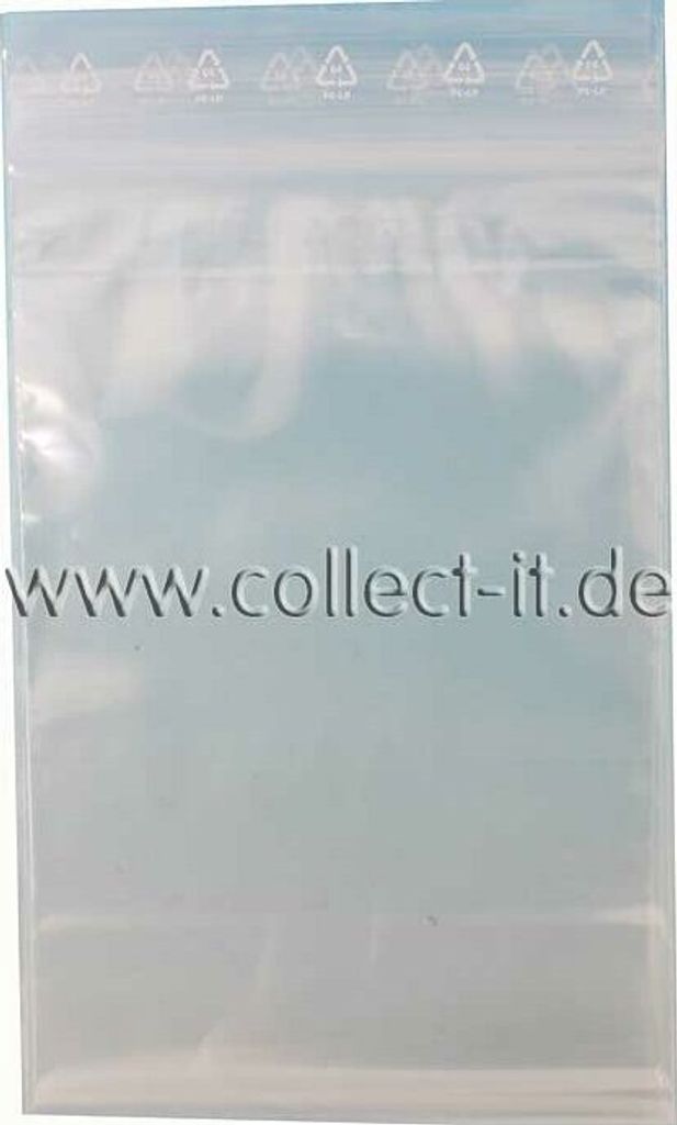 Druckverschlussbeutel 100x150 mm - 100 Stück