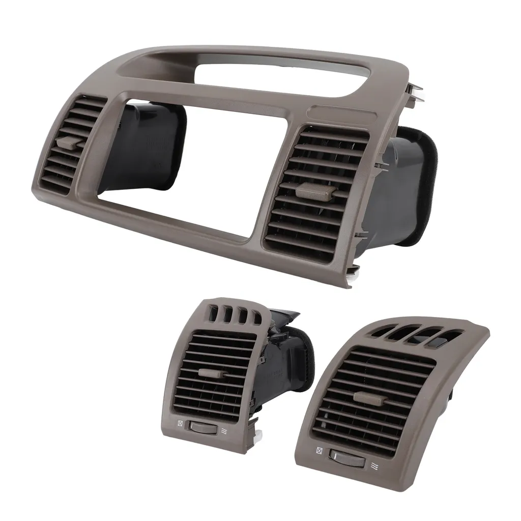 Grille d'aération centrale et panneau de sortie de climatisation auto