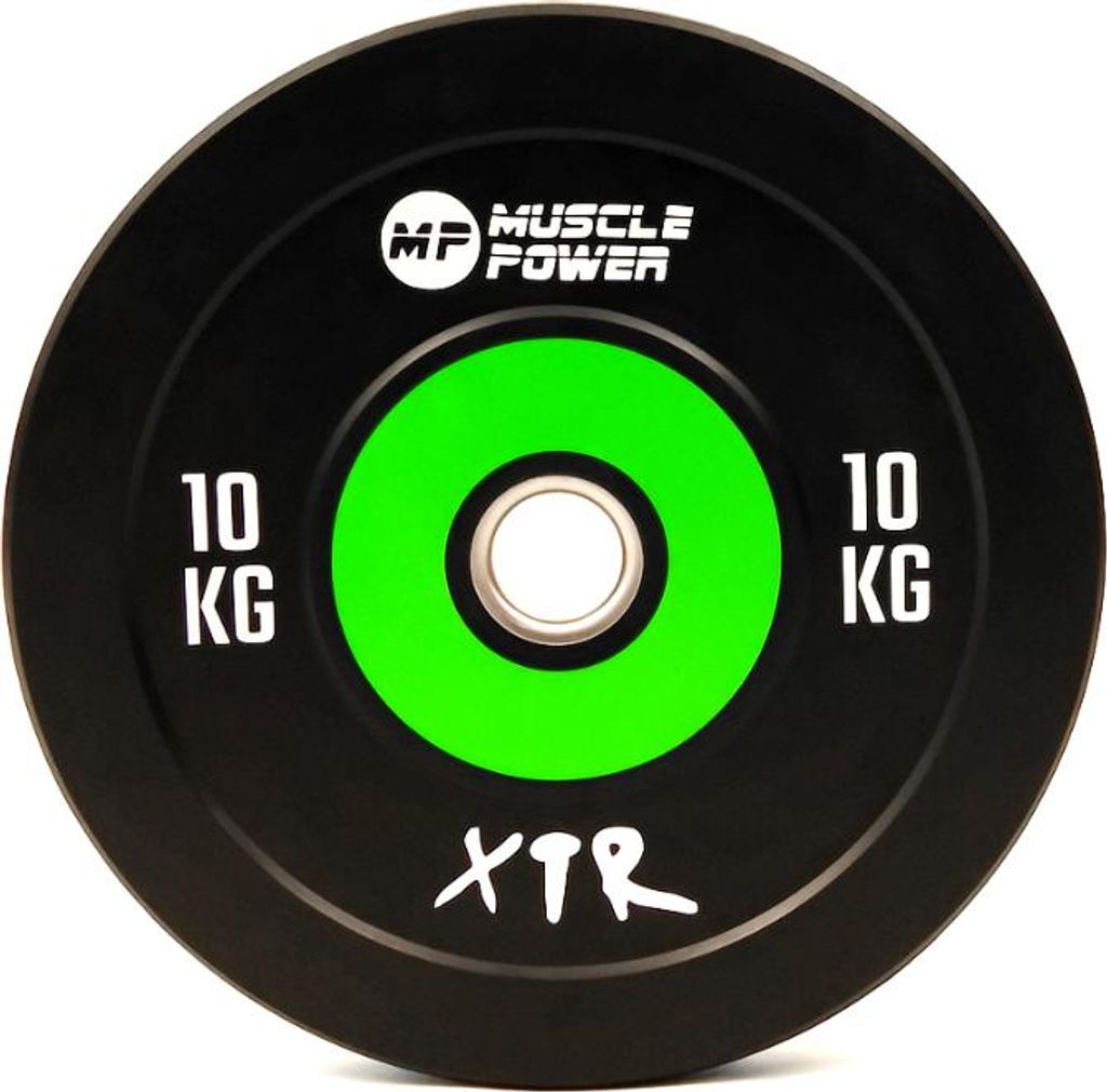 Muscle Power Bumper Plate Pro 10 kg