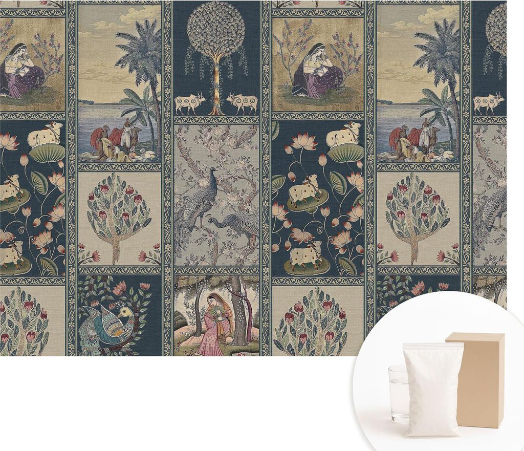 Fototapete - Wandbilder für Wohnzimmer - 312x219 cm - Dekorative Wandfolie - Modernes Design für Wanddekoration - Tapeten für Innenräume - Roma...