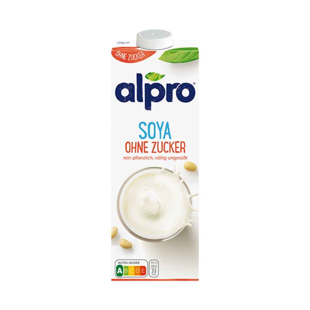 Alpro Sójový nápoj bez cukru čistě rostlinný zcela Obrázek produktu 