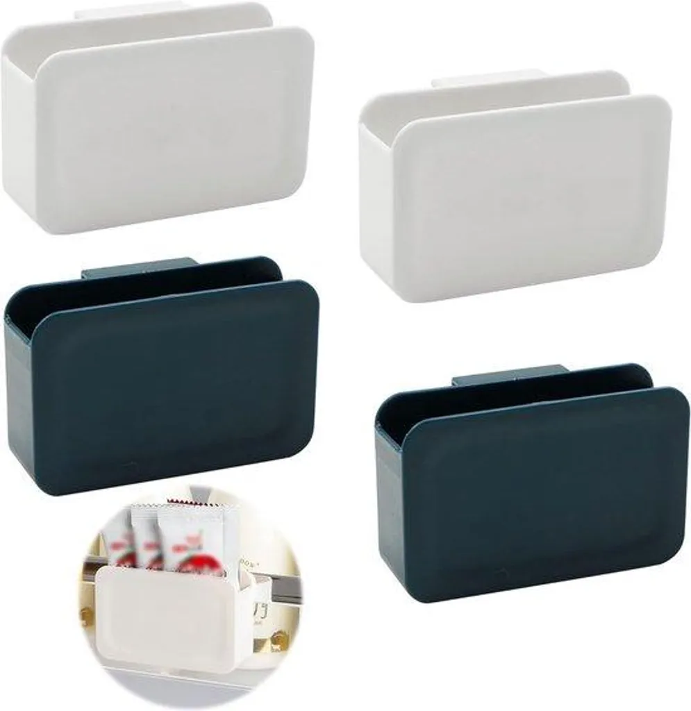 Étagère de cuisine bois avec tiroirs et pots à herbes aromatiques, 4pcs