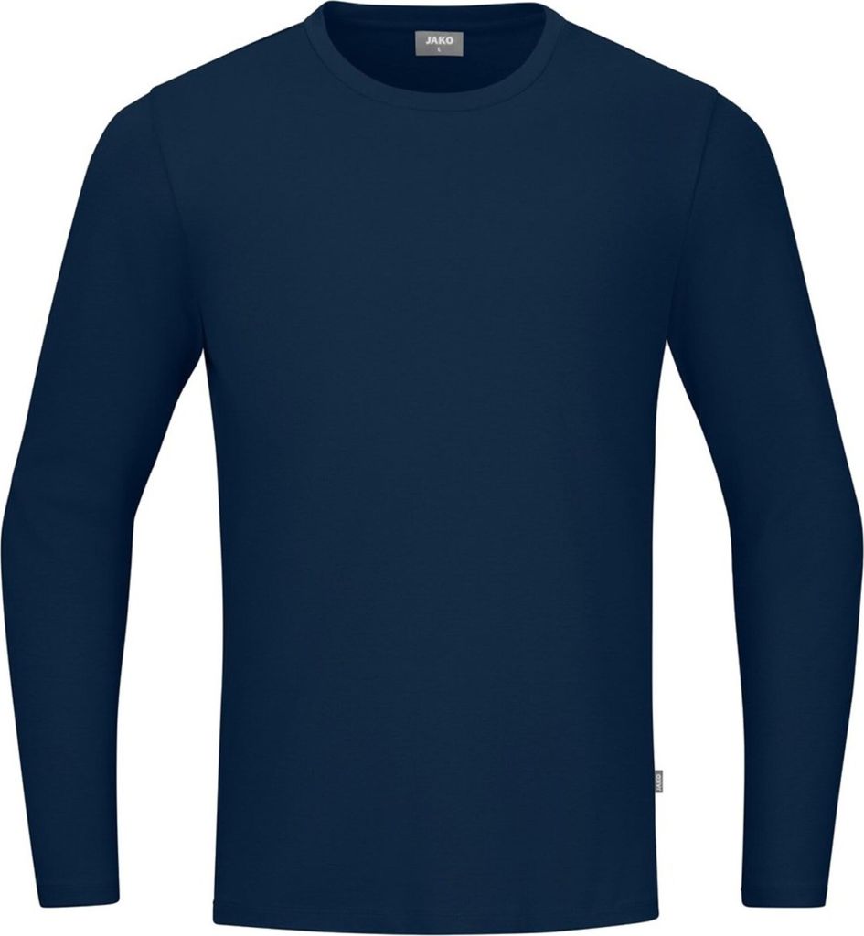 JAKO Uni Longsleeve Organic, Farbe:marine, Größe:L