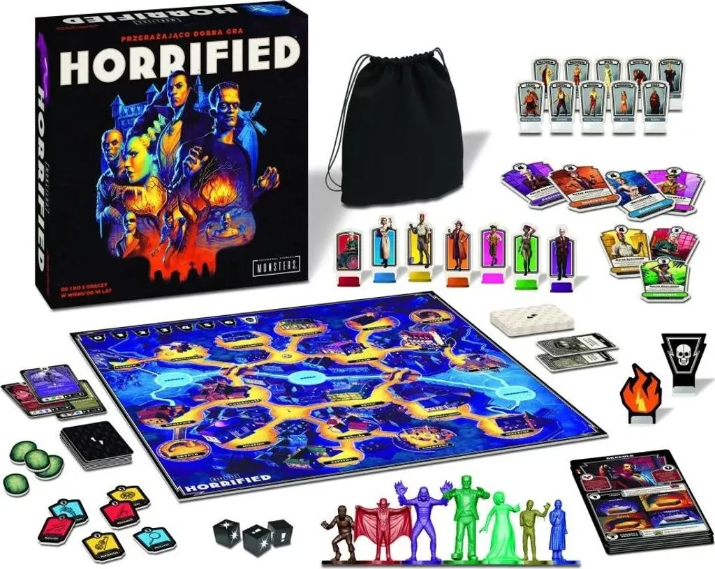 Jeu de société Horrified Ravensburger 272723 - Version Française Intégrale - 6