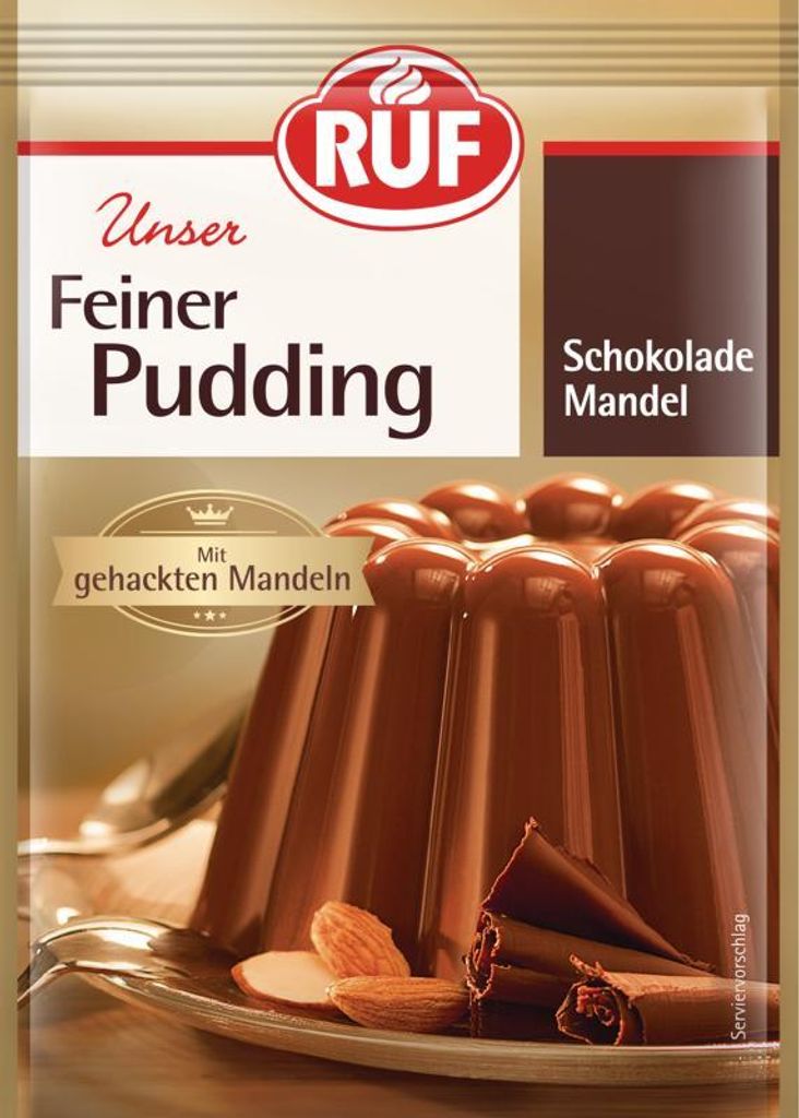 RUF Pudding Schokolade Mandel Produktbild 
