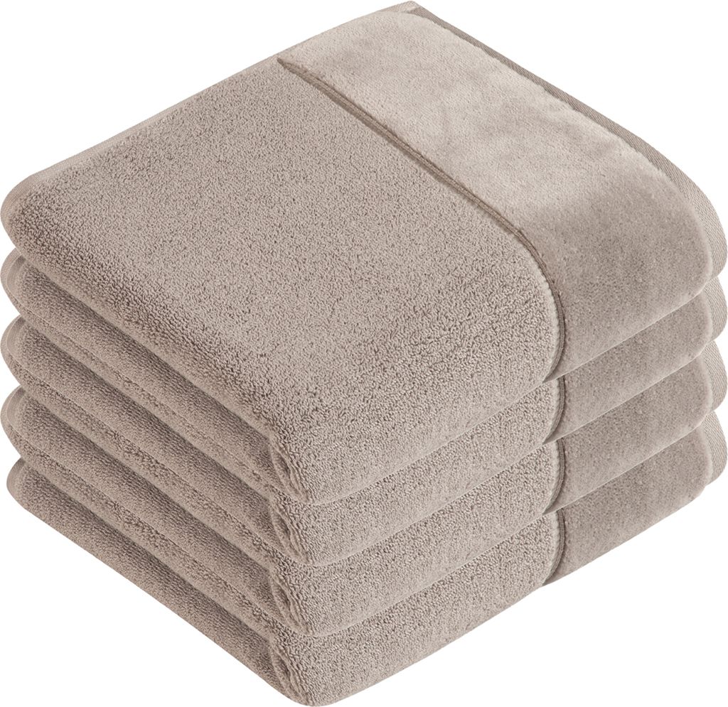 4er Pack Handtuch Pure von der Marke Vossen 50 x 100 cm