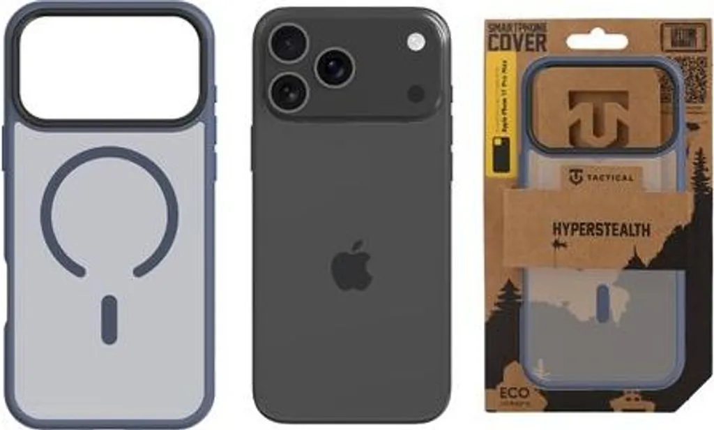 Custodia iPhone 17 Pro Max Blu Profondo MagForce Hyperstealth