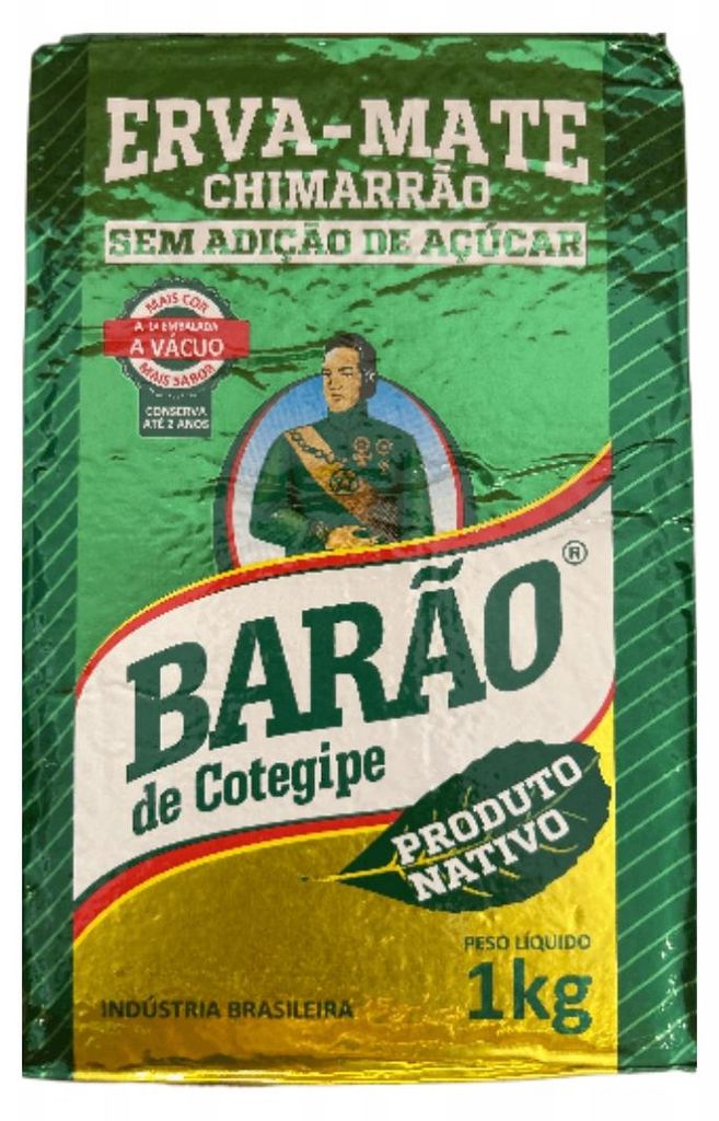 Yerba Mate Barao Native Chimarrao, 1000g (1 kg), afkomstig Productafbeelding 