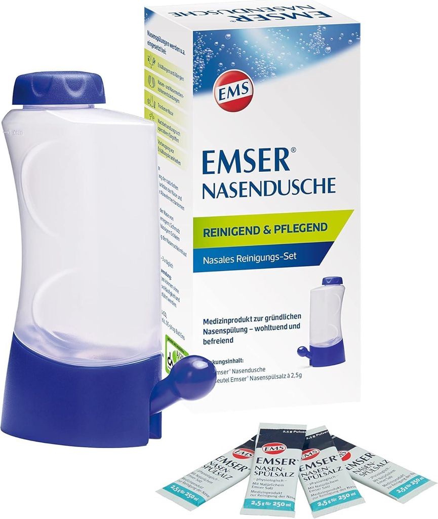 Emser Nasendusche inkl. Nasenspülsalz - Nasenspülung zur Produktbild 