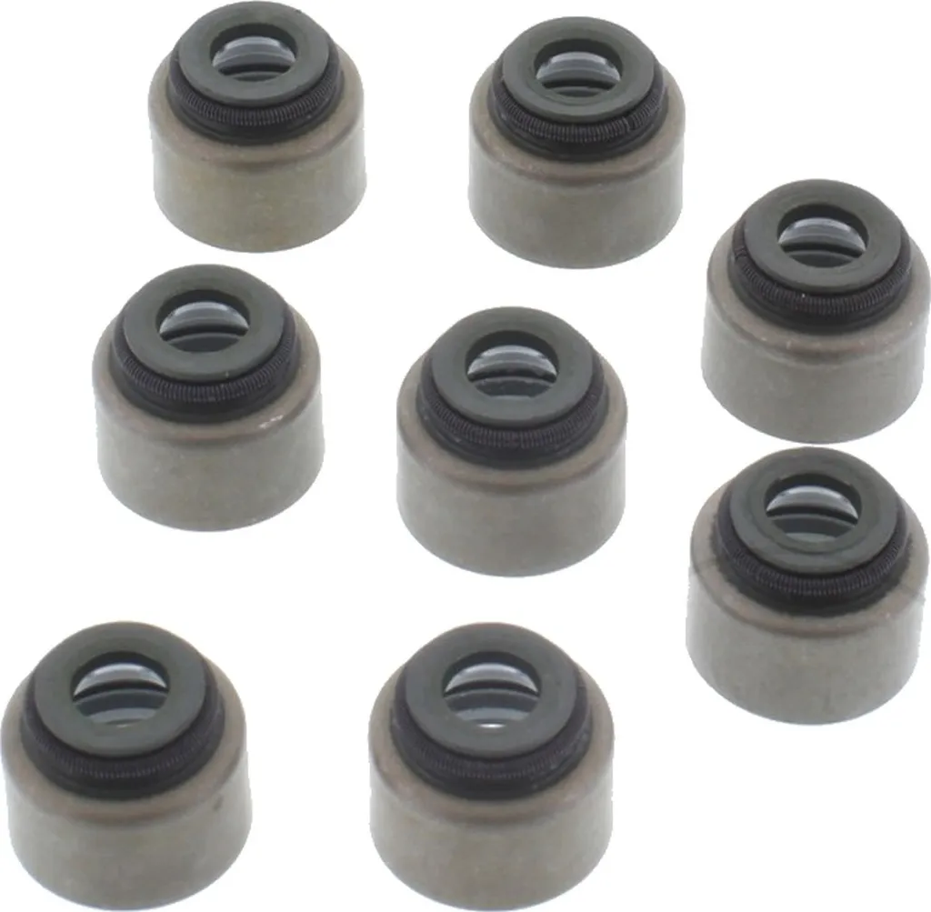 8 Joints de Queue de Soupape pour Kawasaki GPZ 400 A 1985 - Pamoto Neuf