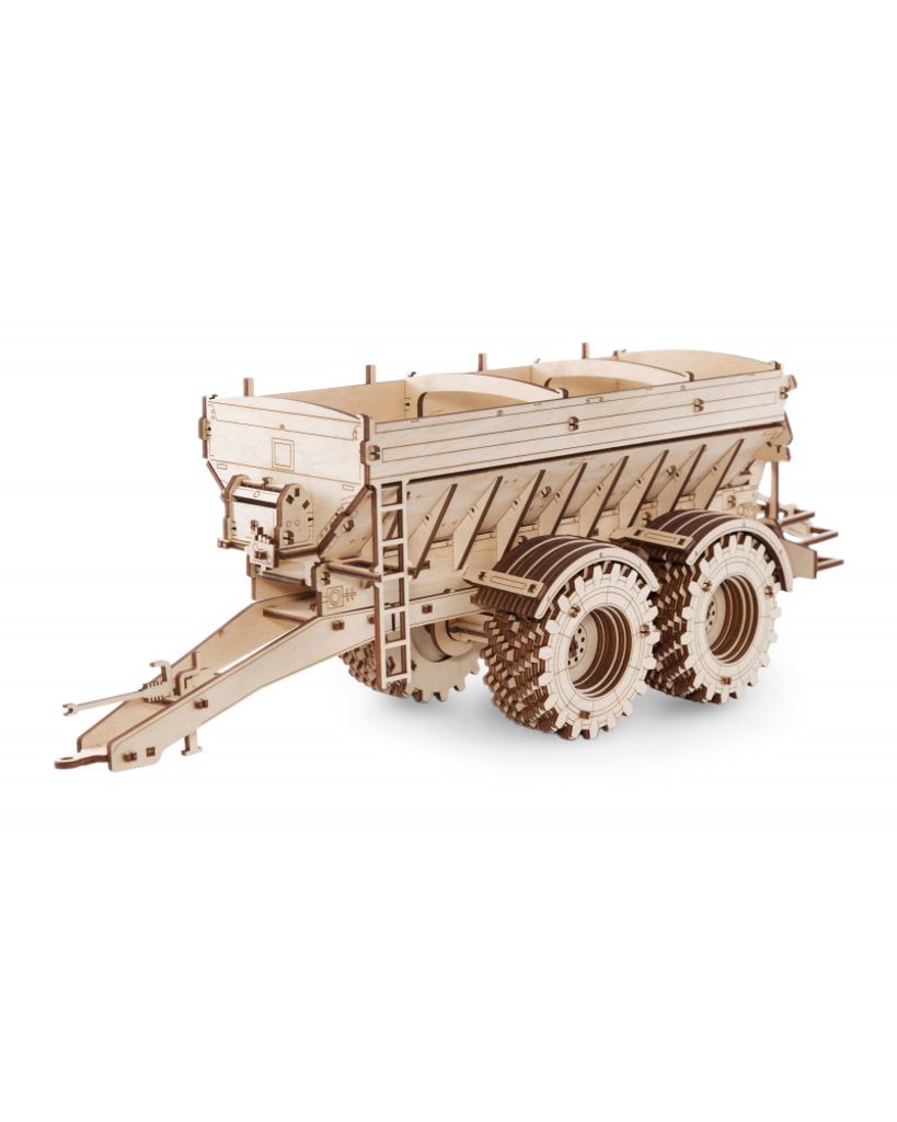 3D puzzle, přívěs pro Kirovets K-7M, EWA, dřevo, 206 kusů Obrázek produktu 