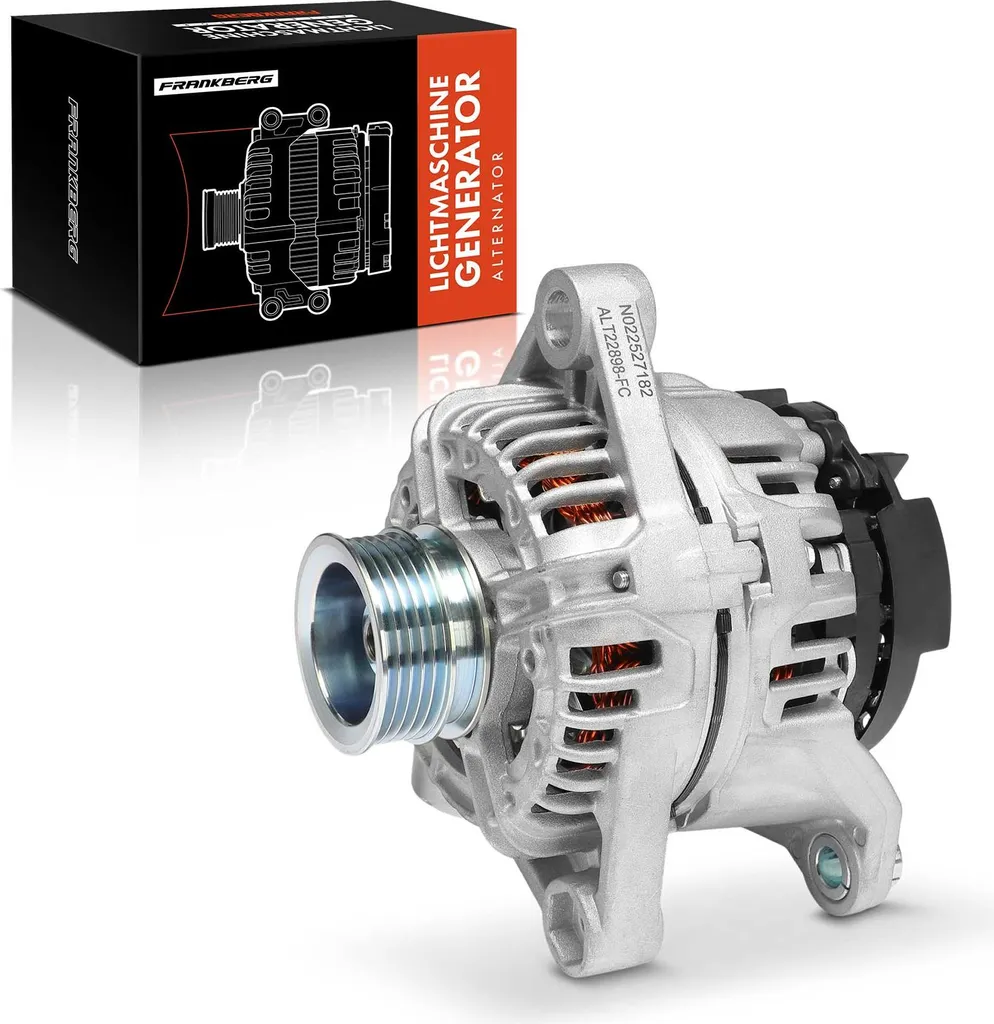 Solution Panne Batterie Fiat et Alfa Romeo - Alternateur Neuf 100A