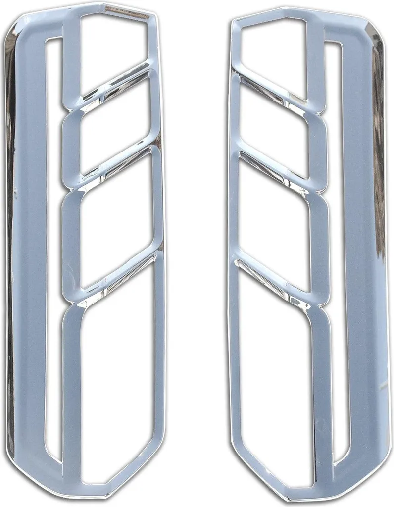 Set Cornici Cromo Fanali Posteriori Ford Transit dal 2014 al 2025