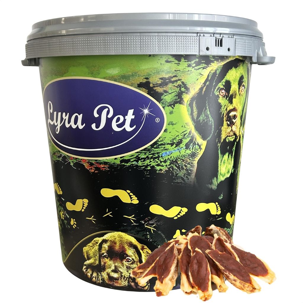 5 kg Lyra Pet® Kaninchenohren gefüllt mit Ente in 30 L Produktbild 