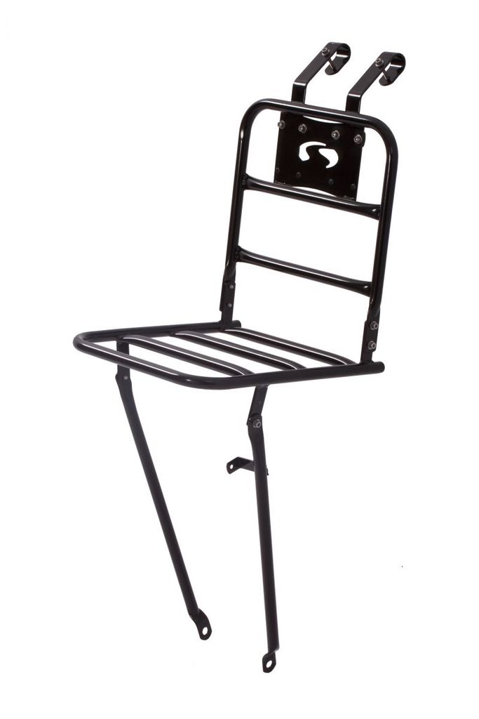 Frontgepäckträger Comfort Transport 26/28 Zoll Stahl Schwarz