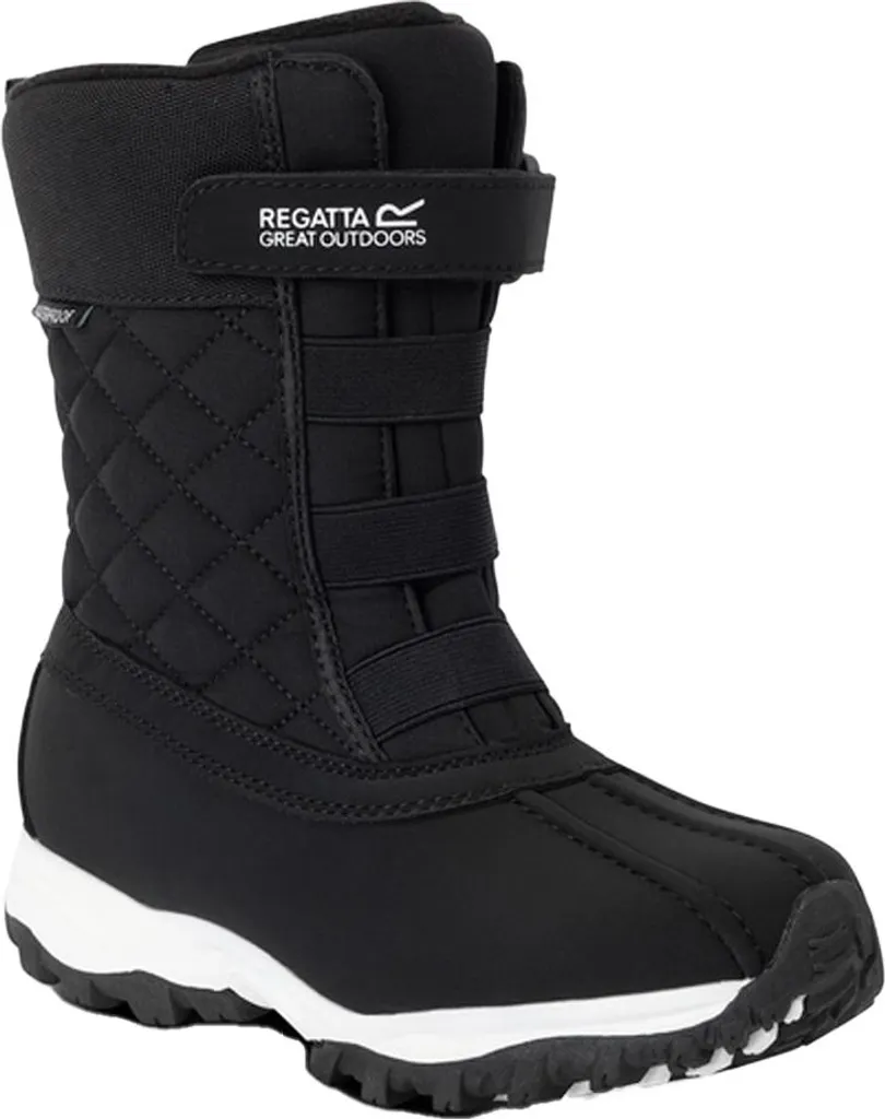 Bottes de neige cuir Regatta RG12256 imperméables et chaudes 32 Noir