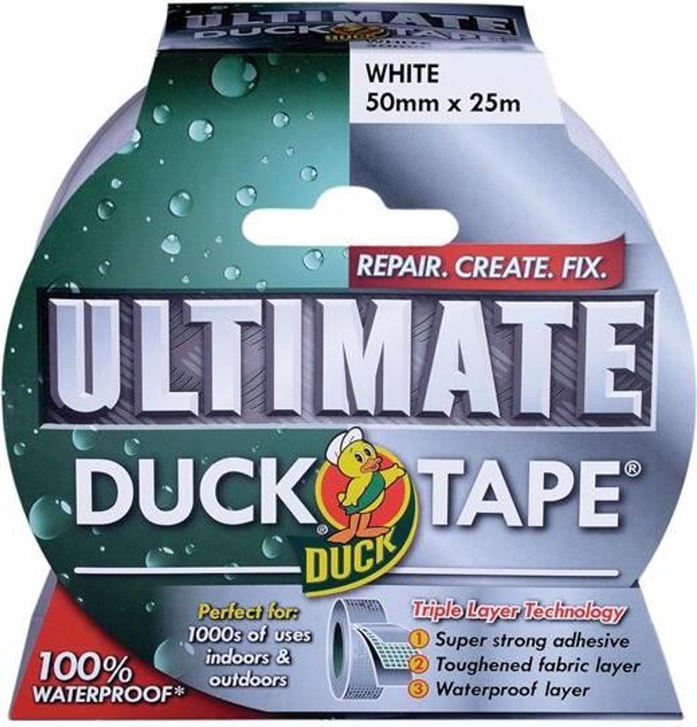 Shurtape - Duck Tape Ultimate 50 mm x 25 m Weiß