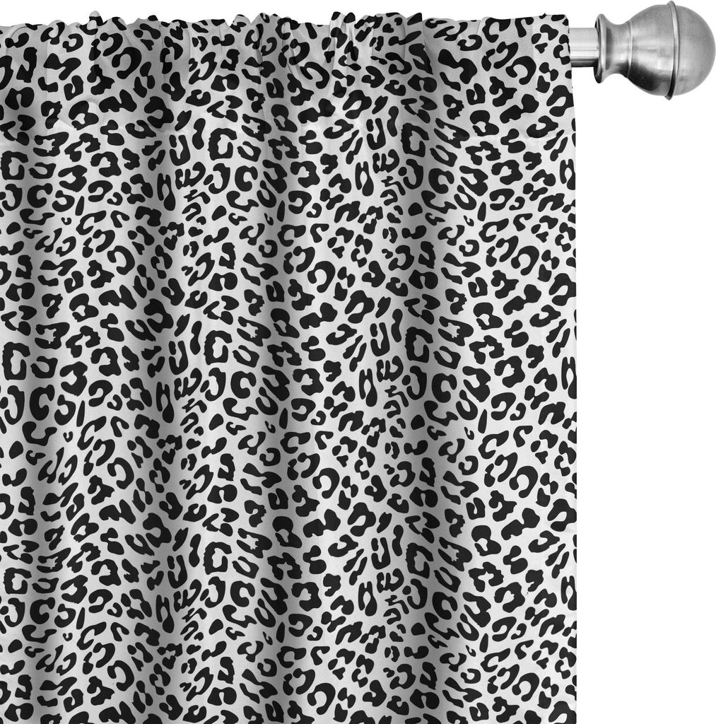 ABAKUHAUS Leopard-Druck Vorhänge, Gardinen, Produktbild 