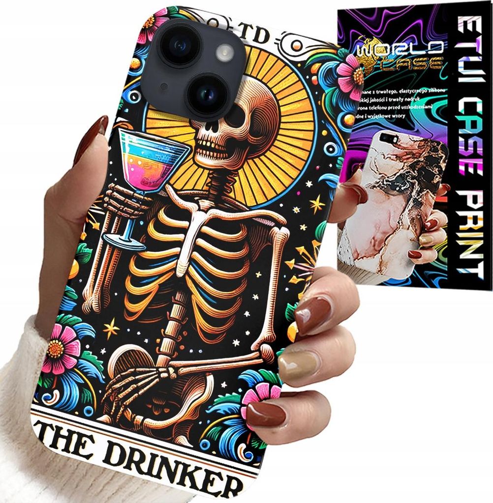 Fall Für Iphone 15 - Der Trinker Al Wein Trinken Designs Fall