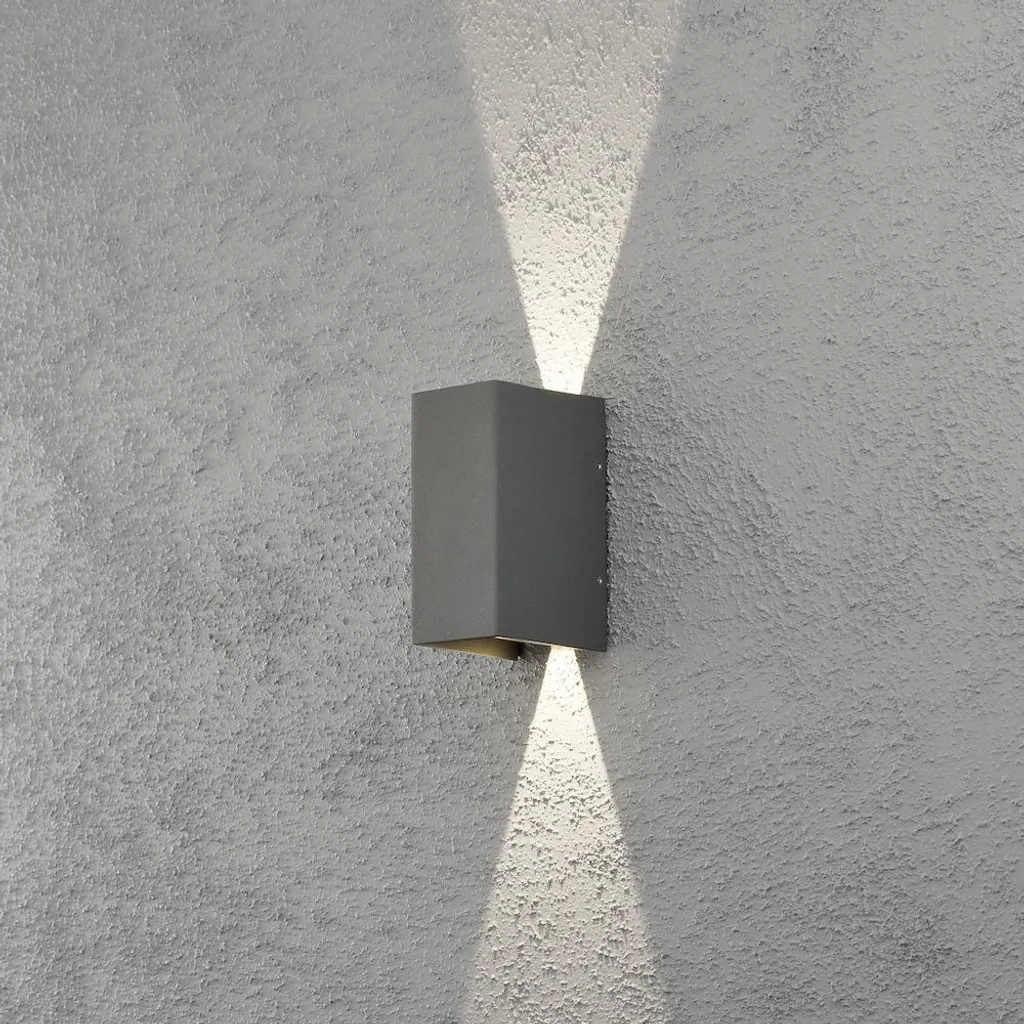 Applique Extérieure Anti-Éblouissement Anthracite à Faisceau Modulable - 21