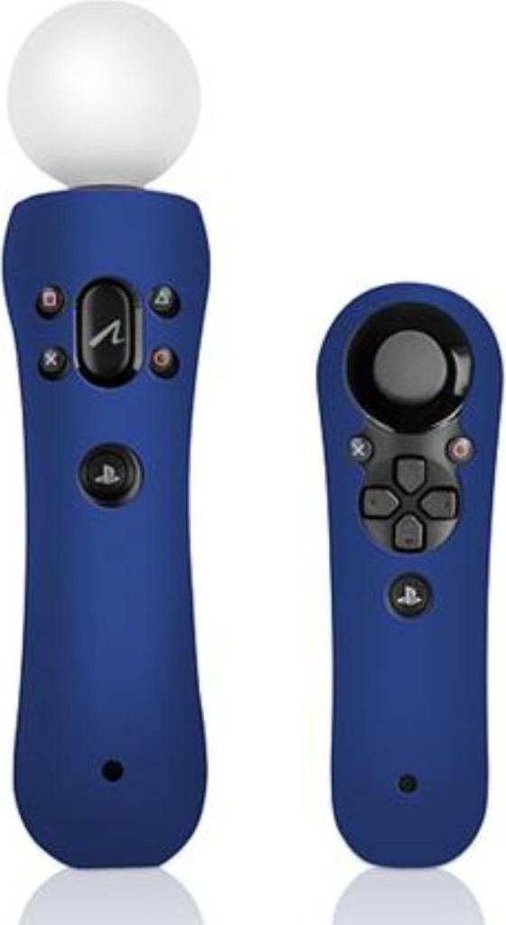 GUARD Silikon Skin Kit für PS Move Controller Blau