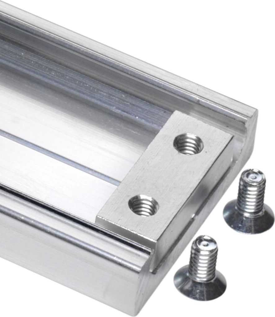Accuride DA0115 Endanschlag (korrosionsbeständig) Lastwert bis 130 kg Aluminium
