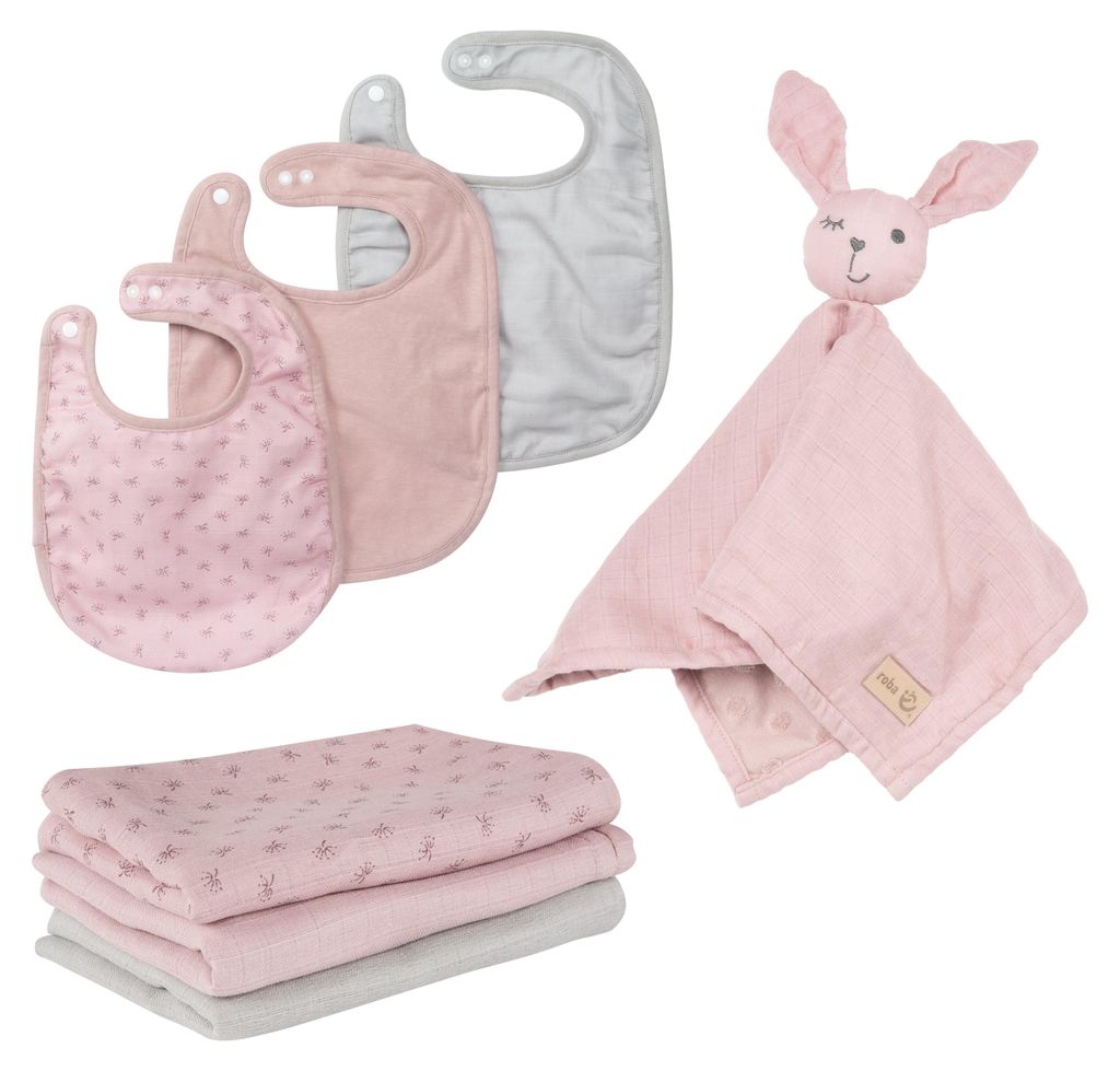 roba Geschenkset Baby Essentials 'Lil Planet' rosa/mauve Produktbild 