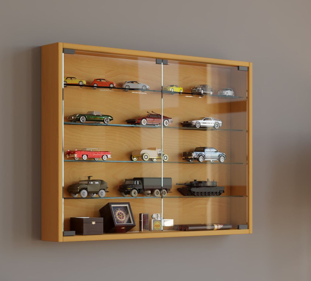 Vitrinenwandvitrine Mandosa L Buche