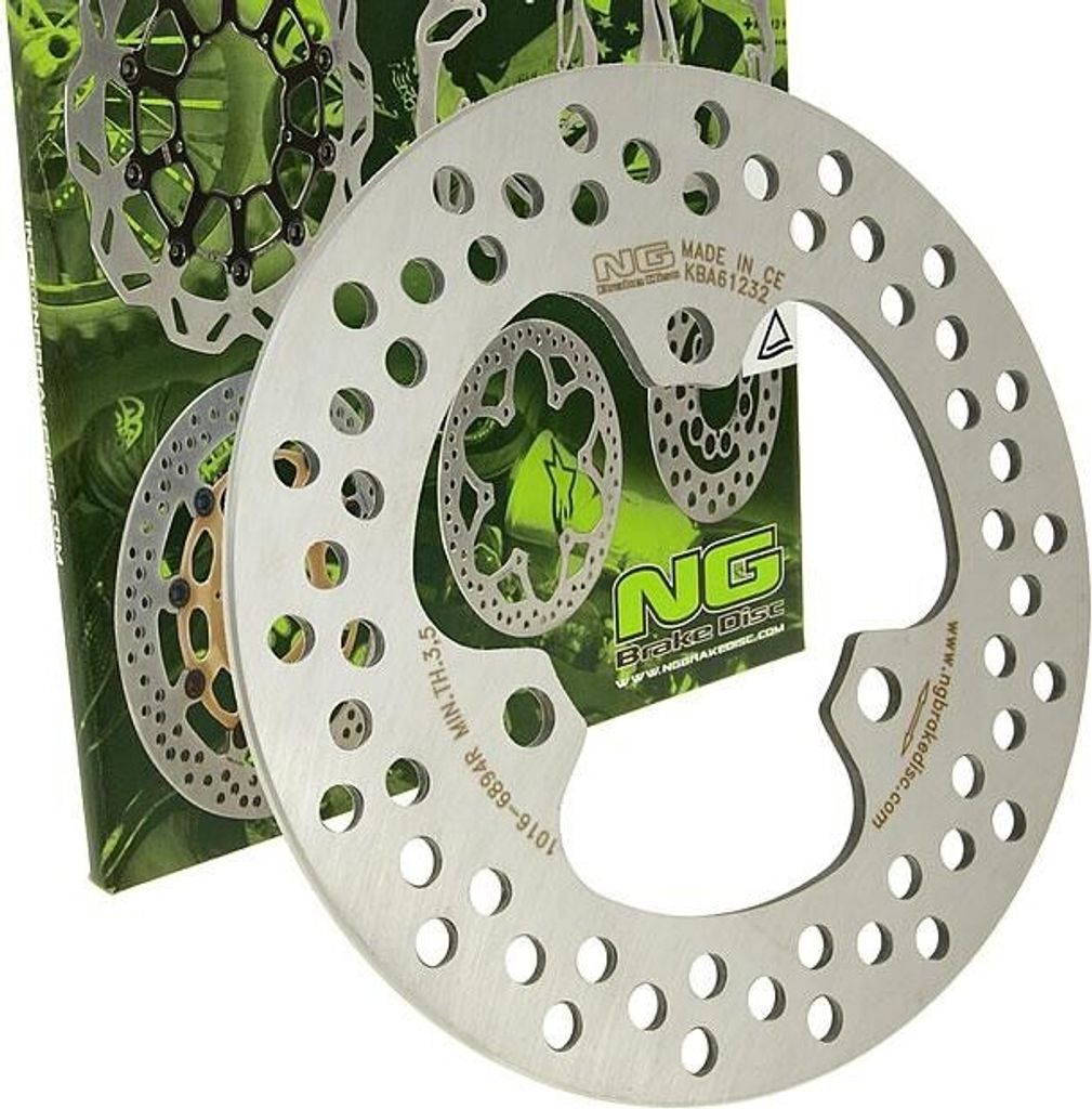 NG Bremsscheibe 1016 - 190 / 72 / 4mm 3 Loch kompatibel mit Honda TRX ER R SporTrax 450 ccm