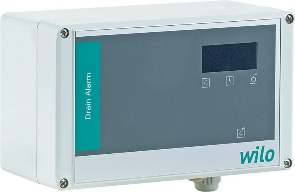 Wilo Alarmschaltgerät DrainAlarm 2 zur optischen und akustischen Leckageüberwachung, 1 Stk.