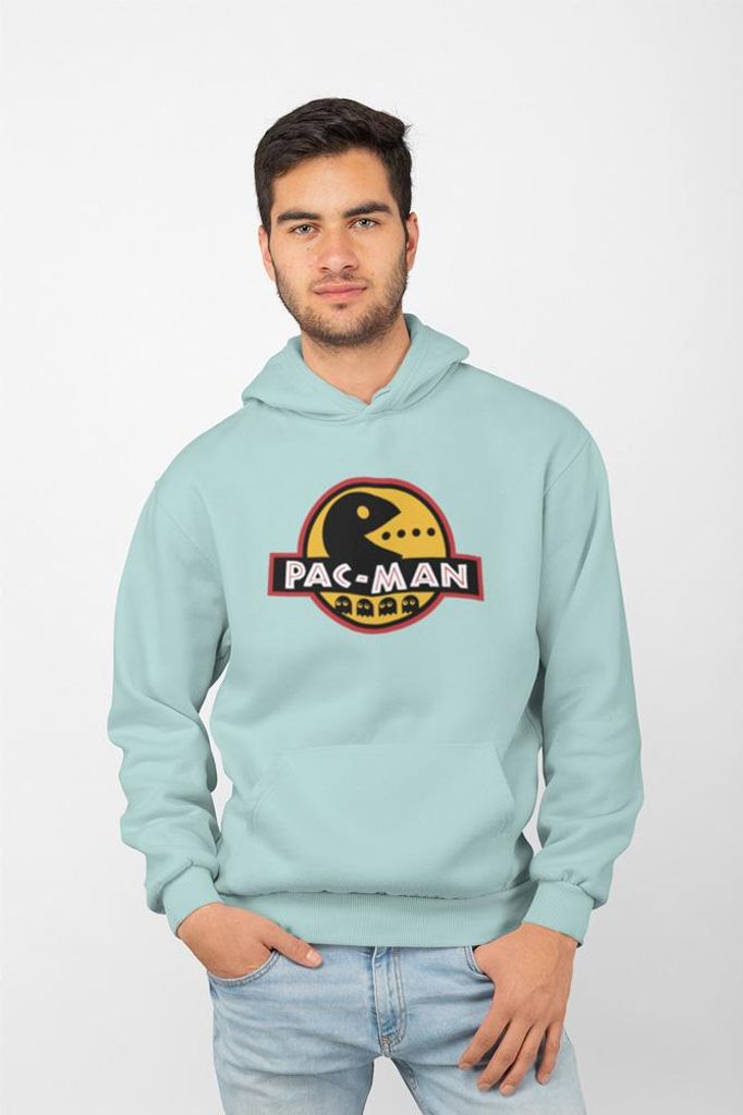 D&B Uni Hoodie GM00009 PacMan MintGrün-Größe 3XL