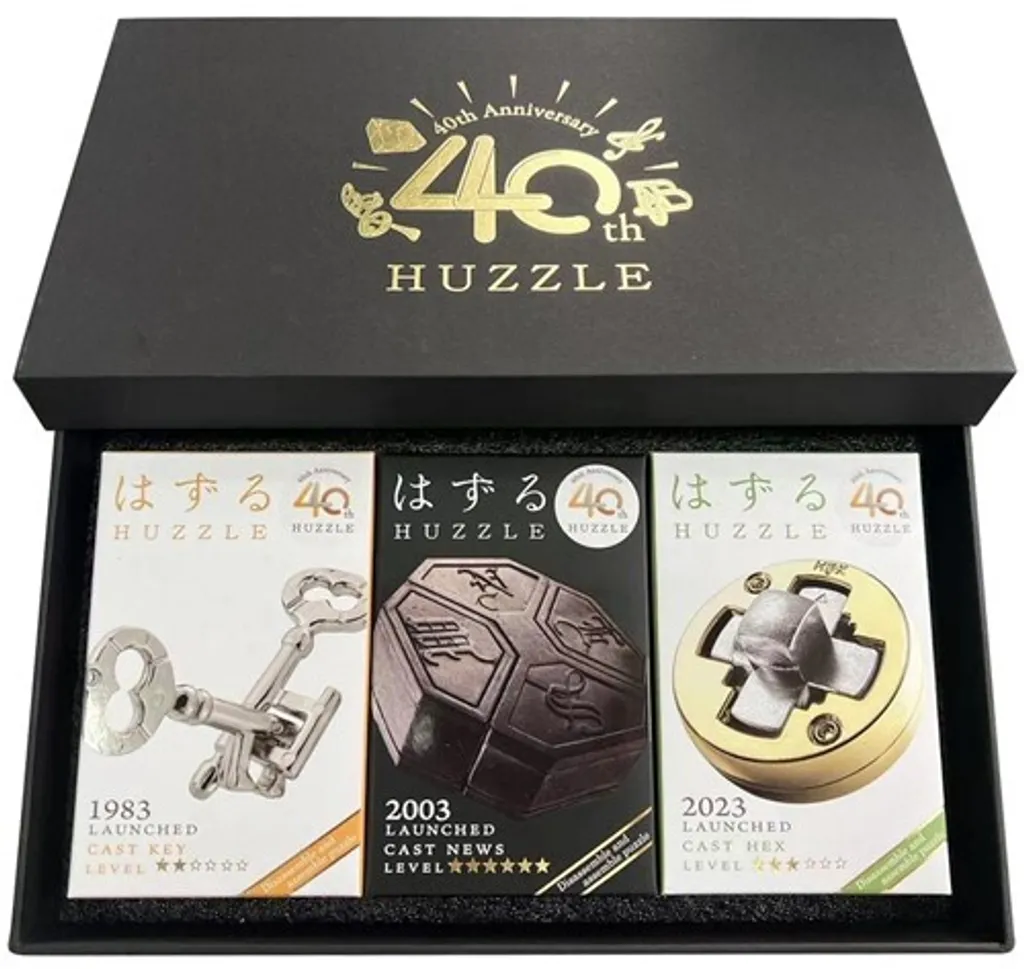 Casse-tête Cast Puzzles Édition Anniversaire - Jeu de Logique en Métal