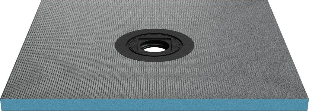 Mai & Mai Duschelement 80x90cm Duschboard befliesbar Duschelemente mit rinne Duschtasse bodeneben Gefälleplatte XPS