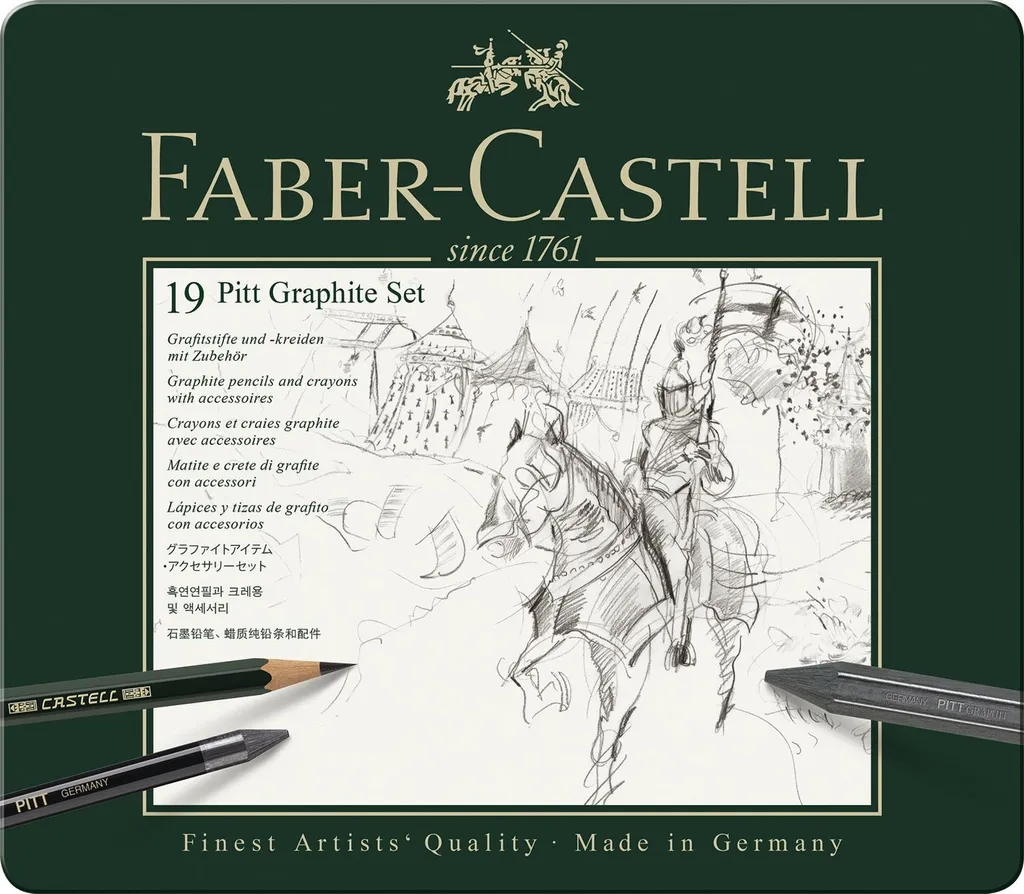 Set Matite Faber-Castell Pitt Graphite 19 Pezzi - Prezzo Offerta