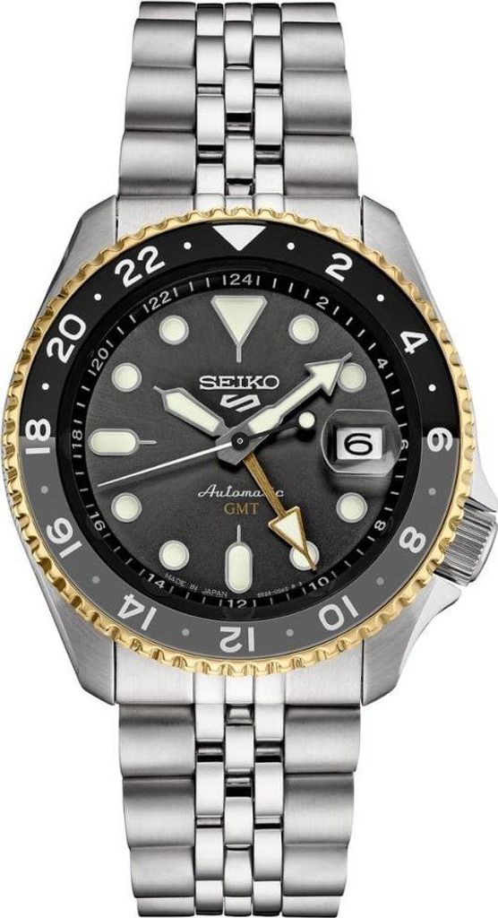 Seiko 5 Sports Automatikuhr aus Edelstahl mit Produktbild 