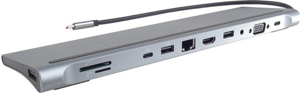 USB-C Full Size MST Docking Station geeignet für Laptop