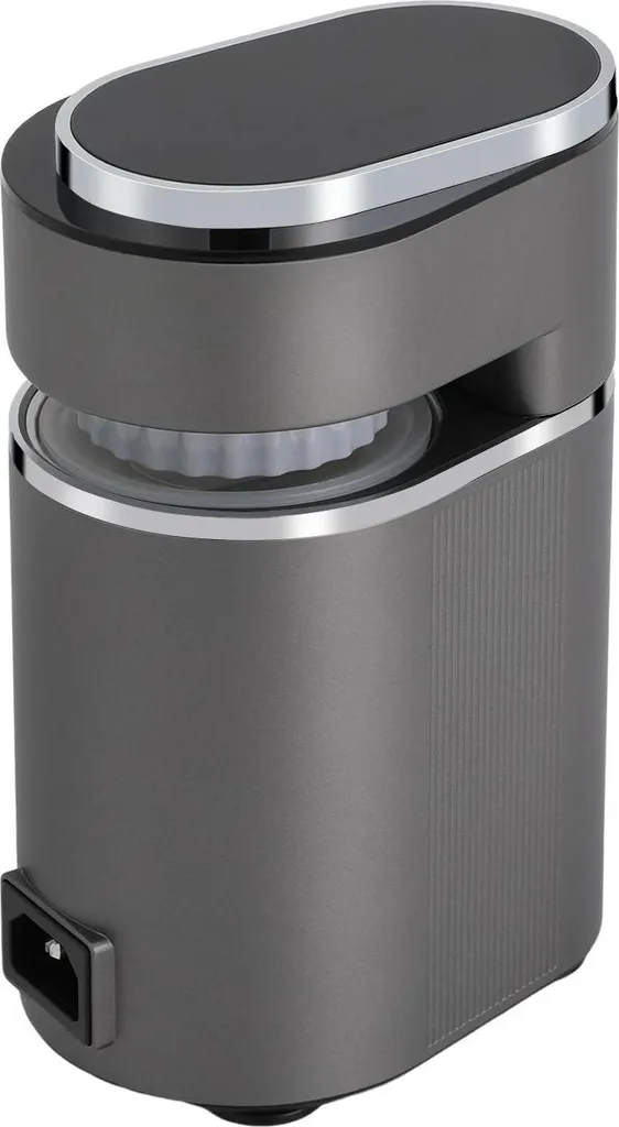 Tragbare Kaffeemaschine - Manuelle Espressomaschine - Wassertank 150 ml - Einstellbar 85–95 °C - EU‑Stecker 220–240 V - Edelstahl 304 - Hellgrau