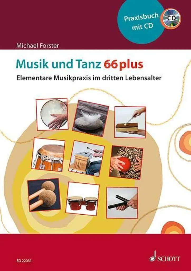 Livre de Gymnastique Rythmique et Danse pour Personnes Âgées 66 plus