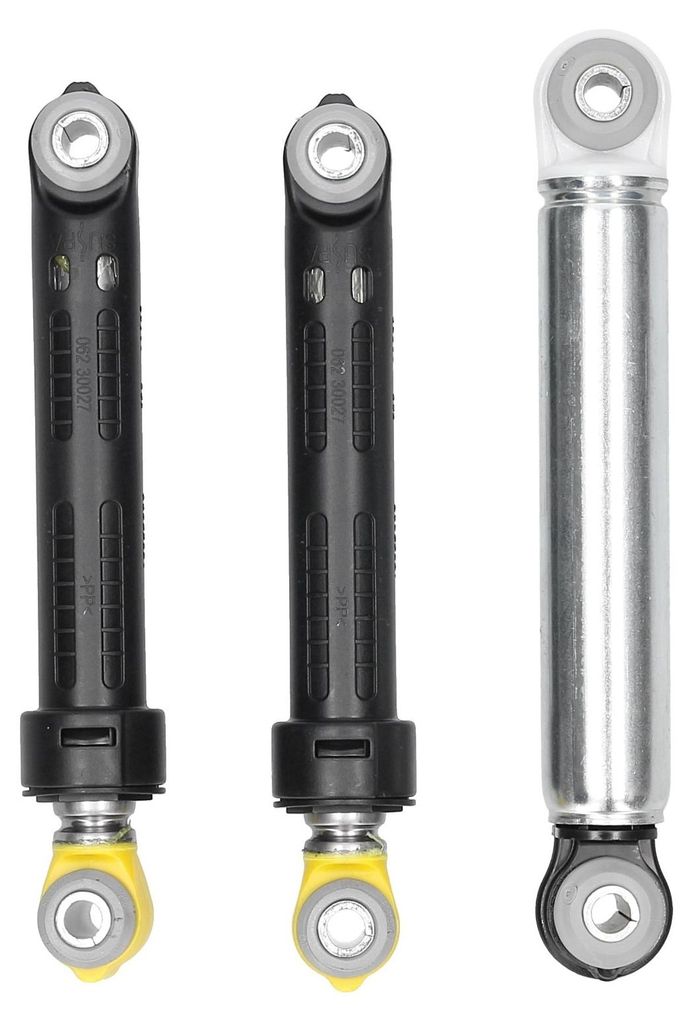 Stossdämpfer Set Passend für Miele 7381924 für Produktbild 