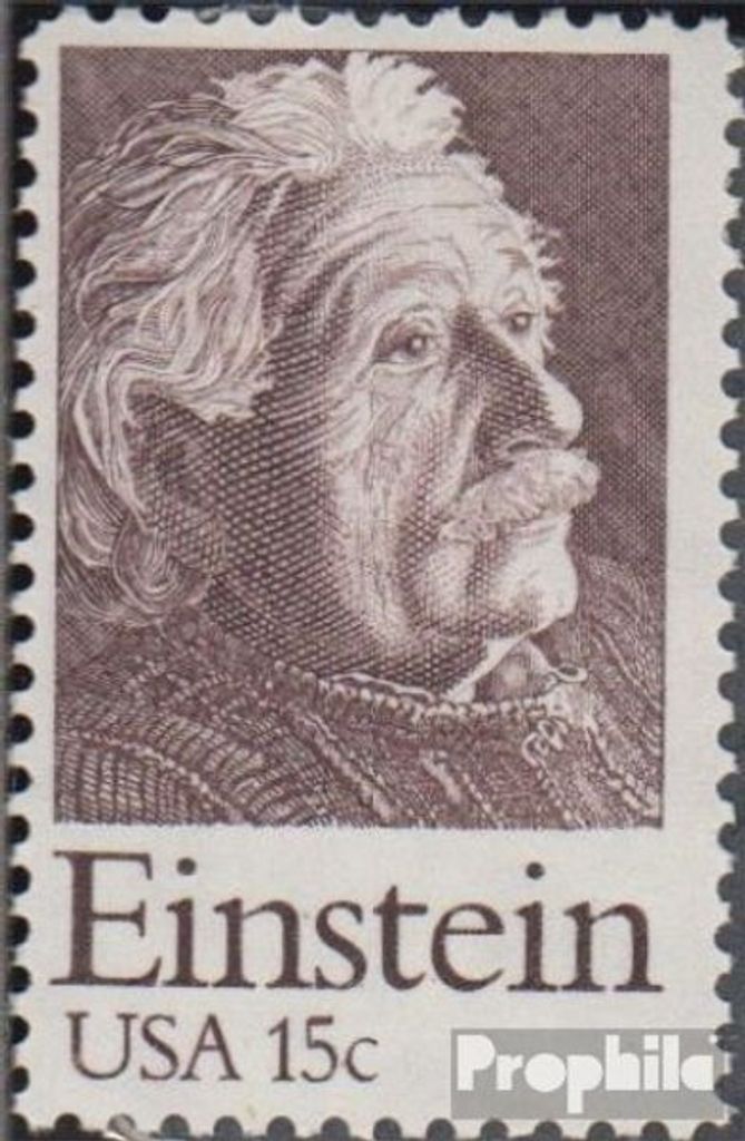 Briefmarken USA 1979 Mi 1375 (kompl.Ausg.) postfrisch Albert Einstein