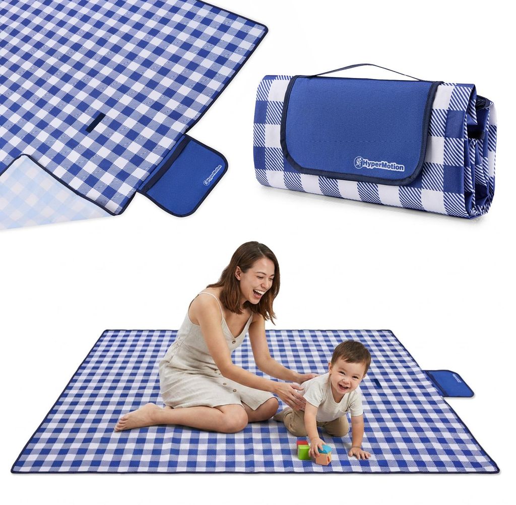 Telo da picnic e da spiaggia HyperMotion, con rivestimento Immagine del prodotto 