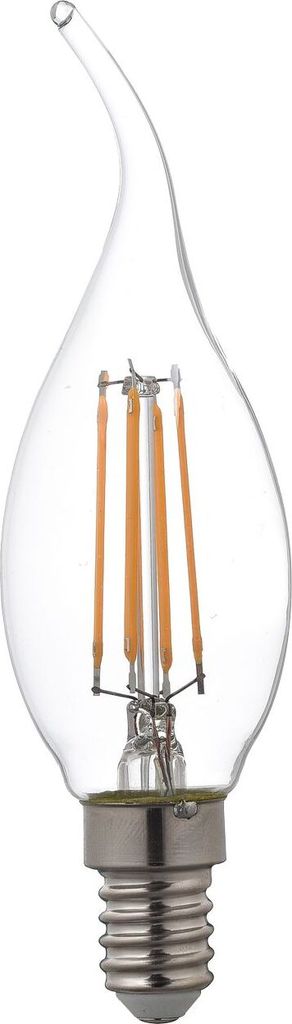 Toshiba LED Filament Lampe E14 4.5W 2700K 470Lm wie 40W
