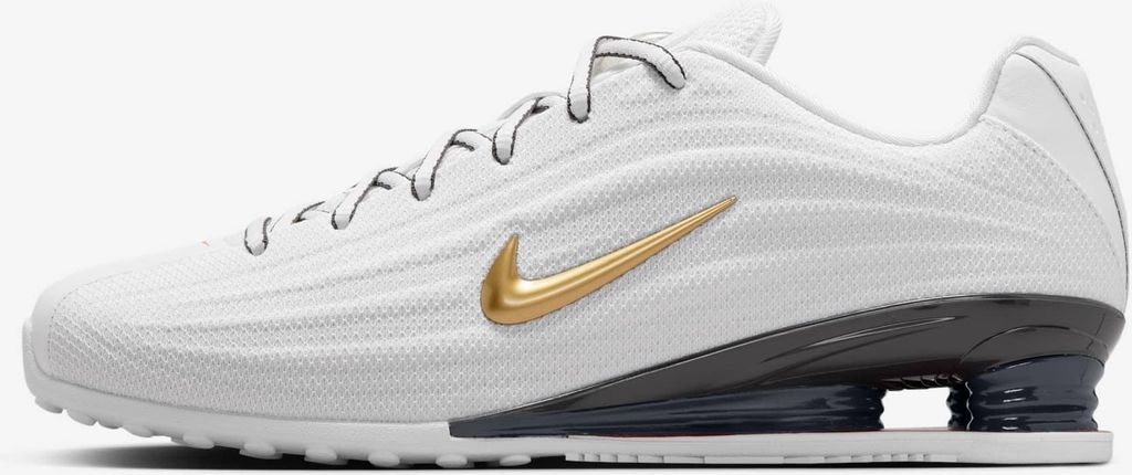 Nike Shox Z "White Metallic Gold" Weiß, Größe: 35.5