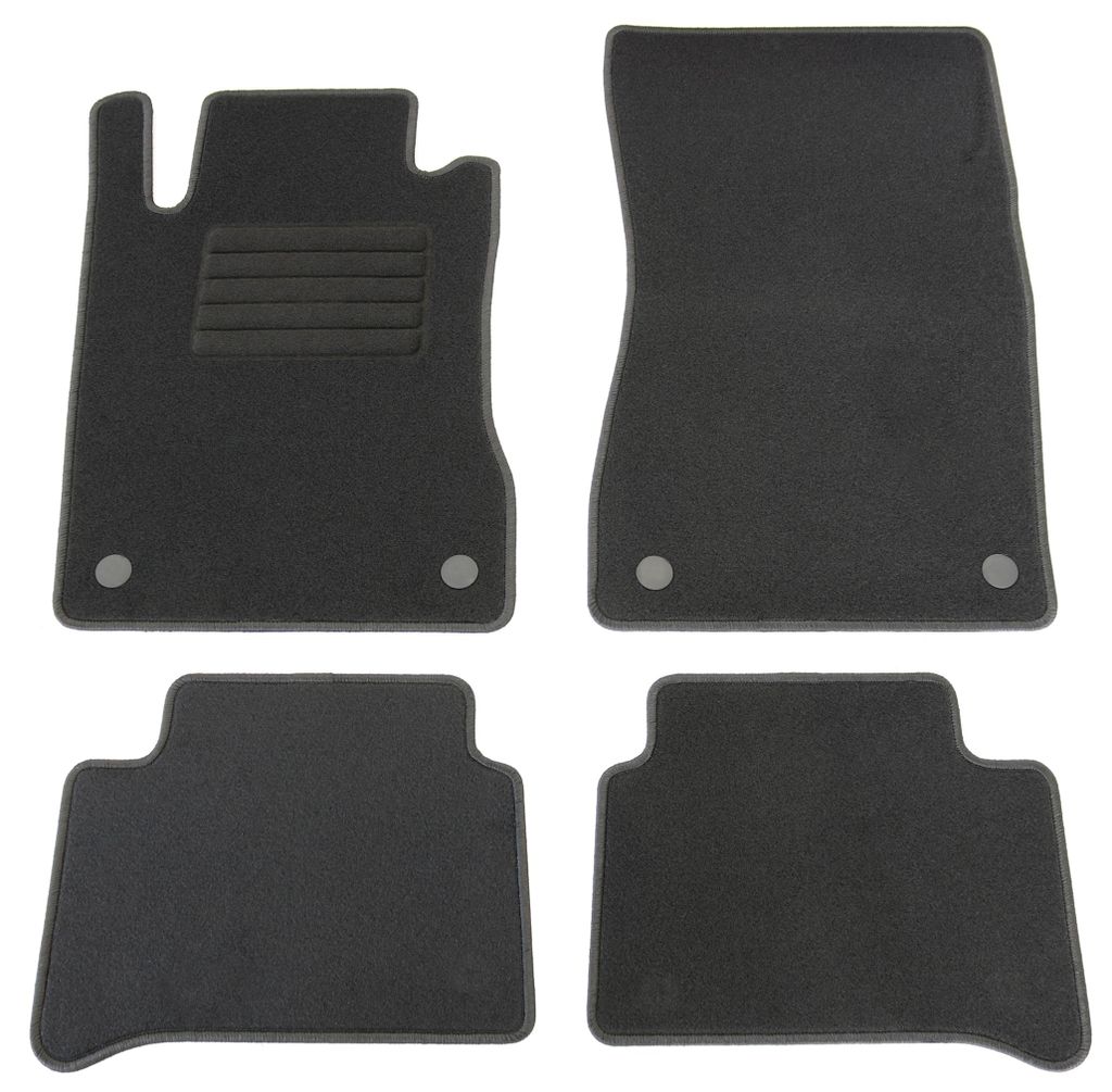 Fußmatten-Set für Mercedes E-Klasse W211/S211, 03/2002-10/2009, 4-teilig
