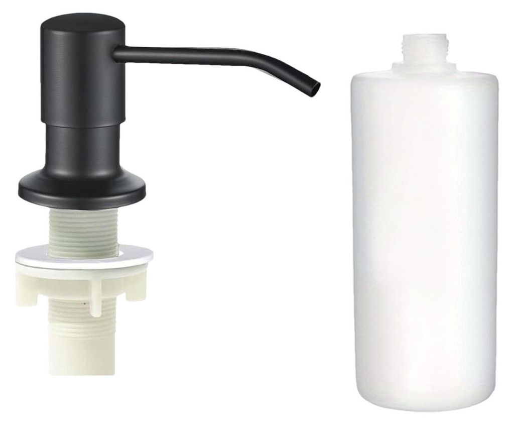 Distributeur de savon en acier inoxydable pour cuisine et Image du produit 