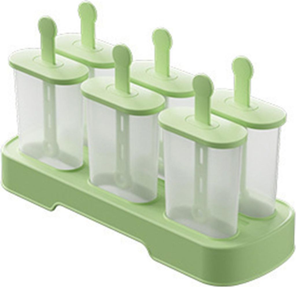 Eis am Stiel-Form, Eis am Stiel-Maker, BPA-frei, mehrere Fächer, leicht zu lösende Eiscreme-Form für selbstgemachte Gelee-Schokoriegel