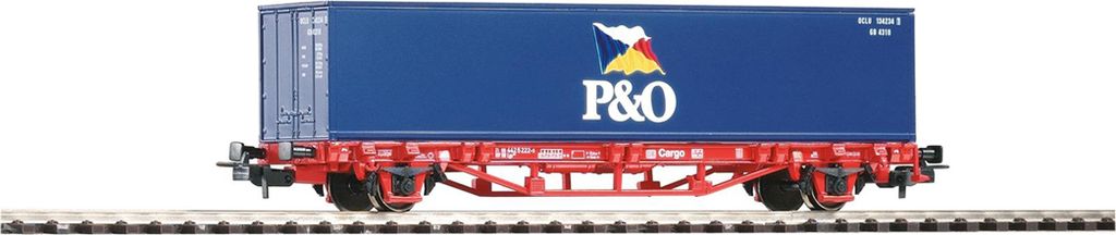 Piko 57706 Containerwagen DB AG V 1x40' Container "P&O"