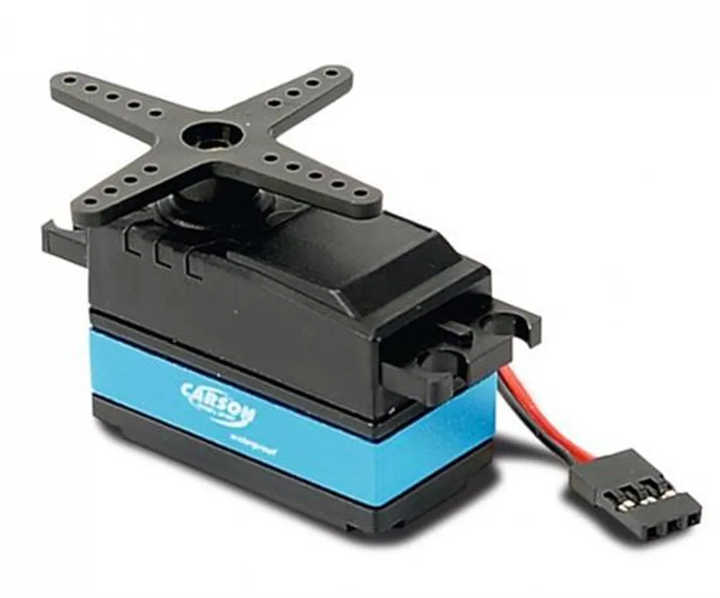 Servomoteur Carson CS-3 Low Profile 3kg MG Étanche pour Voiture RC 1/10