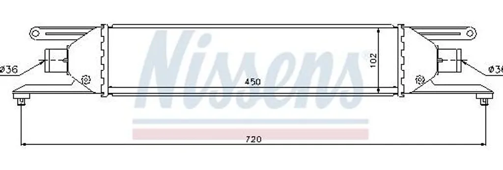 Réparer Turbo Linea avec Intercooler NISSENS 96631 - Référence 51785221